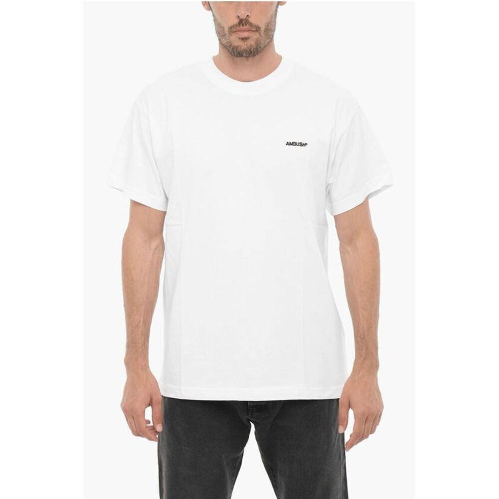 Ambush Set of 3 Solid Color T-Shirt with Embroidered Men's Logo - Picture 3 of 5